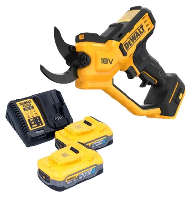 Obrázek produktu pro Akumulátorové nůžky DeWalt DCMPP 568 H2 18 V 38 mm + 2x baterie Powerstack 5,0 Ah + nabíječka