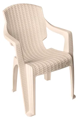 Produktbild von Garronda 1 Stk. Gartenstuhl stapelbar Rattan-Optik GD-0254 Beige
