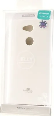 Produktbild von I-Jelly Hülle für Sony Xperia L2 - Weiße Schutzhülle KP27038