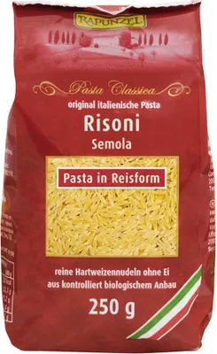 Produktbild von Rapunzel Risoni semola 250g