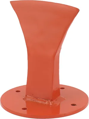 Image de Bois de chauffage -manuel d'éclats f��r Antislip Safe bois en bloc f��r à l'intérieur acier forgé orange à l'intérieur