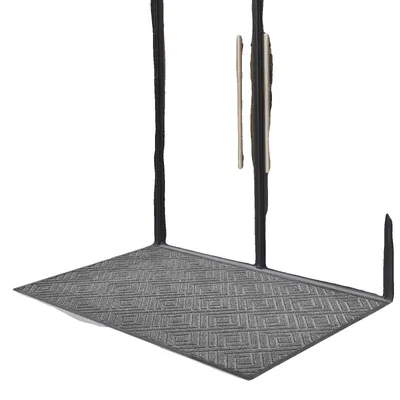 Zdjęcie produktu dla Mata zatrzymująca brud VEVOR, 1562 x 914 mm, wycieraczka do wnętrz i na zewnątrz, mata do czyszczenia, mata do drzwi z podkładem TPE, wytrzymała, zmywalna wykładzina wejściowa do korytarzy, balkonów, garaży, szara
