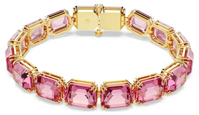 Produktbild von SWAROVSKI Damen Tennis Armband Rosa MILLENIA 5683428