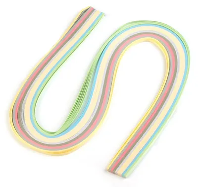 100 Quilling Streifen 3mm, MIX 4 Quillingstreifen Papierstreifen
