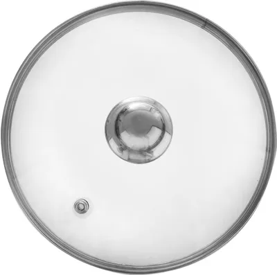 Obrázek produktu pro Skleněná poklička na hrnce, pánve a rendlíky, univerzální, 24 cm