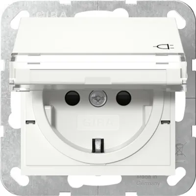 Produktbild von GIRA 455703 SCHUKO KD BSF + SH System 55 (455703)