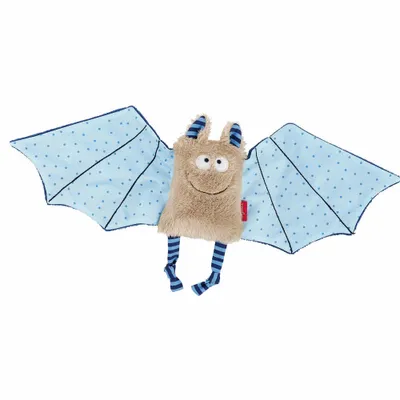 Produktbild von sigikid Schnuffeltuch Fledermaus - Baby bite me!, Maße: 17x43x4 cm; 41099