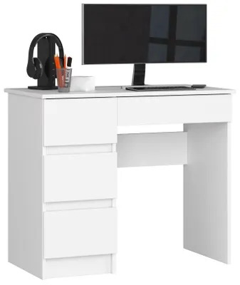 Obrázok produktu pre Písací stôl s 4 zásuvkami a úložným priestorom