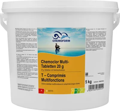 Produktbild von Chemoform Chemoclor Multi-Tabletten 20 g Multifunktionstabletten 5 kg