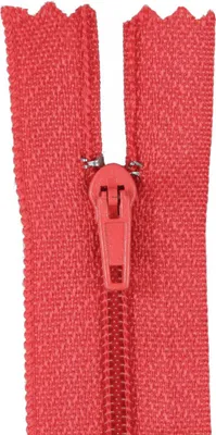 Produktbild von 1 Reißverschluss spiral 25cm x 3mm unteilbar, Autolock, wähle aus 35 Farben, Farbe:162 atom red