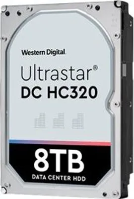 Produktbild von Western Digital Ultrastar DC HC320, 8 TB, 7200 RPM, 256 MB, 3.5", SAS