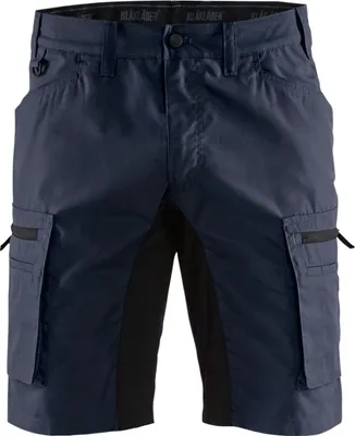 Produktbild von Blakläder® Service Shorts Stretch 1449 1845 in div. Farben, Farbe:dunkelblau/schwarz, Größe:58