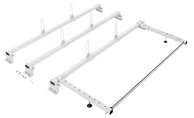 Produktbild von Dachleiternregal, Schwerlaststahl, Verstellbare Installation, 90 KG