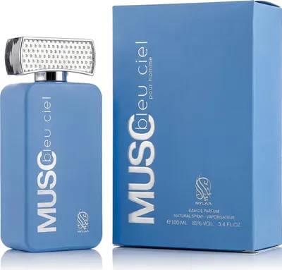 Produktbild von Nylaa Musc Bleu Ciel Eau de Parfum für Herren 100 ml
