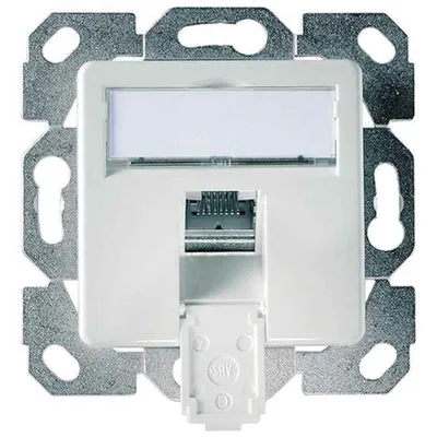 Produktbild von TG Dat-Dose AMJ45 8 Up/50 J00020A0505 alpinweiss Cat6A