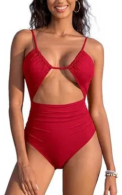 Zdjęcie produktu dla Monokini strój kąpielowy jednoczęściowy wycięcie u damski na plażę