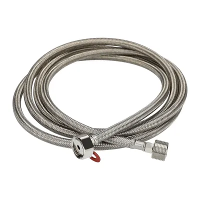 Produktbild von Europart Zulaufschlauchverlängerung gerade/gerade 3,0m 90°C Edelstahl