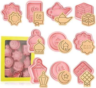 Productafbeelding van Set van 10 Koekjesuitsteekvormen voor Bakken