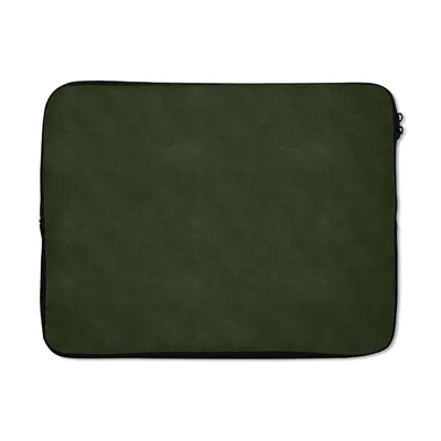 Produktbild von MuchoWow® Laptop Hülle 15 Zoll Leder - Grün - Tiere Laptoptasche - Laptoptasche - Sleeve - Rundum-Schutz