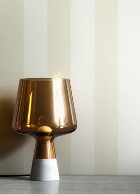 Produktbild von NEWROOM Tapete Beige Vliestapete Streifen - Streifentapete Modern Weiß Linien Gestreifte Tapete Landhaus