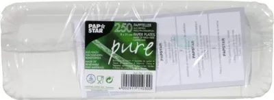 Zdjęcie produktu dla Papstar Pappteller 8,5x23cm weiss
