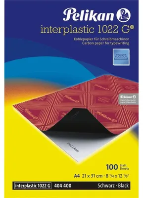Produktbild von Pelikan Interplastic 1022G - Schwarz