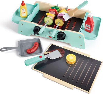 Obrázok produktu pre Hape Sizzling Griddle & Grill BBQ, Gril, 2 rok / roky