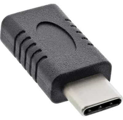 Image de InLine® 35802A Adaptateur USB 3.2 Gen.2, type C mâle vers C femelle