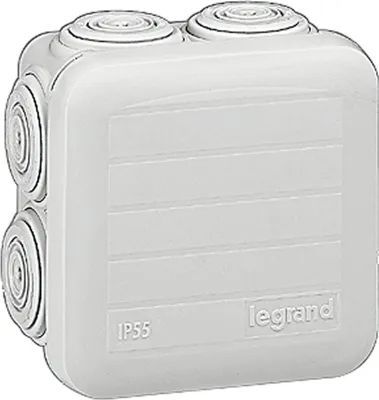 Zdjęcie produktu dla Legrand 092005, Szary, Plastik, IP55, 78 mm, 46 mm, 40 mm