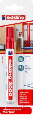 Produktbild von Edding 3000, Rot, Multi, Weiß