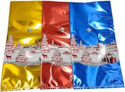 Obrázek produktu pro Vánoční fóliové sáčky 24x48cm MIX 5ks