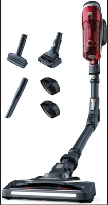 Produktbild von Rowenta X-Force RH9679, 2-in-1-Stabstaubsauger, Beutellos, Grau, Rot, 0,55 l, Trocken, Zyklonal