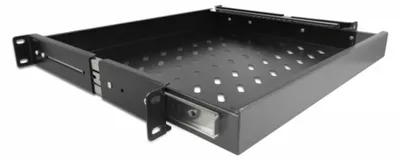 Immagine prodotto di DELOCK 19 Ausziehbare Schublade 1 HE, schwarz