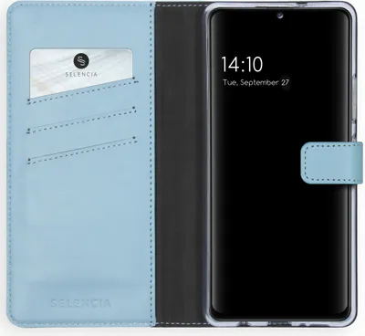 Obrázek produktu pro Selencia kožené pouzdro Samsung Galaxy A42 - Air Blue