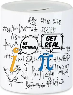 Produktbild von Imaginäre Zahl Pi Spardose Lustig Geschenkidee Mathematiker Physiker Ingenieur Studium