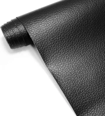 Produktbild von Selbstklebendes Kunstleder, 40 x 150 cm, Lederreparaturset für Sofas, Autositze und Möbel – Schwarz