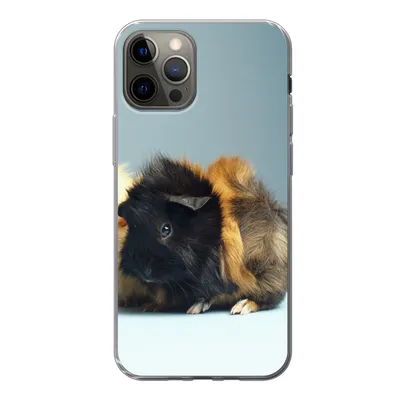 Produktbild von MuchoWow® Handyhülle Schutzhülle Hülle für iPhone 13 Pro Zwei kleine Meerschweinchen Silikon Softcase Handy Hülle - Handy-Tasche