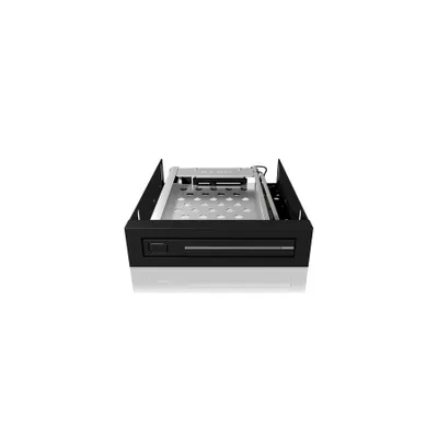 Produktbild von ICY BOX IB-2216StS, 1bay 2.5" SATA Wechselrahmen, 1x 2,5" SATA HDD zu 1x SATA Host, schwarz, 8,89 cm (3.5"), Speicherlaufwerkbehälter, Schwarz, 2.5", SATA, SATA II, Aluminium, Kunststoff