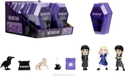 Obrázok produktu pre Wednesday Nano Metalfigs Diecast Minifigures Wave 1 7 cm Assortment (8)