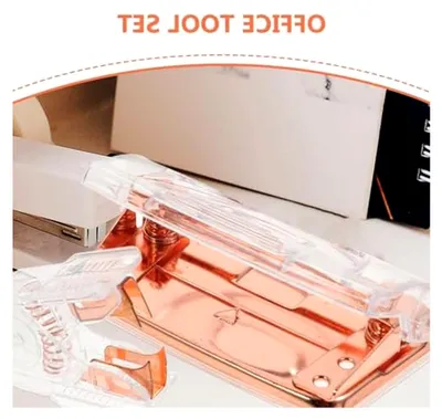 Produktbild von Set aus Locher und Klammerentferner in Roségold