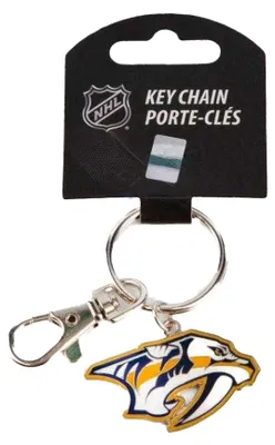 Produktbild von Inglasco - "Nashville Predators" Schlüsselanhänger, Logo, NHL PP13155 (Einheitsgröße) (Blau)