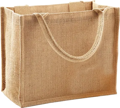 Immagine prodotto di Borsa di iuta Westford Mill / Mini borsa regalo di iuta, 6 litri BC2791 (Taglia unica) (Naturale)