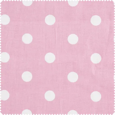 Produktbild von Baumwoll-Stoff "Punkte", 145 cm breit, Meterware Berry-Rosa
