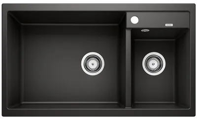 Produktbild von Spüle Blanco METRA 9 860 x 500 mm schwarz 525936