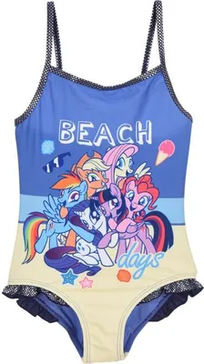 Produktbild von 102|My Little Pony Mädchen Badeanzug ET1895-blue