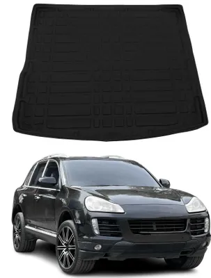 Image de Bac de coffre pour Porsche Cayenne 2003-2011 Caoutchouc TPE noir
