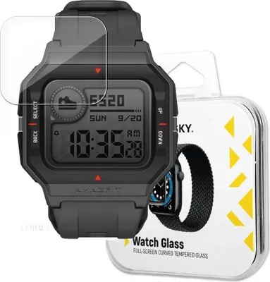Obrázek produktu pro Hybridní ochranné sklo pro Xiaomi Amazfit Neo černé
