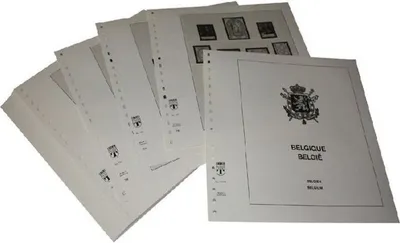 Produktbild von Lindner-T Vordruckblätter T127b Belgien - Jahrgang 1972 bis 1980