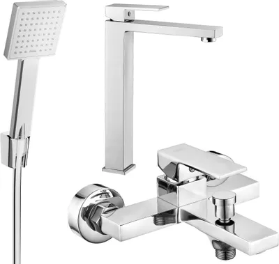 Immagine prodotto di Mexen Uno R45 set da bagno, cromo - 71413R45-00