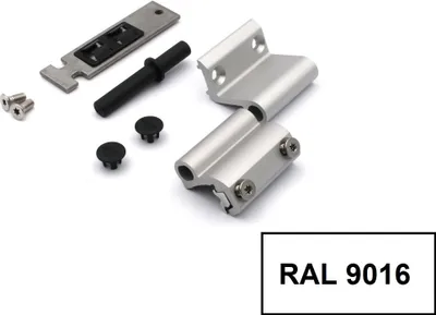 Produktbild von Schüco Drehband 60 kg RAL 9016 weiß AvanTec SimplySmart 277548 / 277549